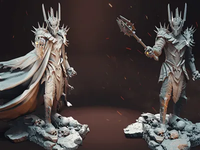 Dekoratif Yüzük Ayracı Sauron Lord of the Ring Koleksiyonluk Süs