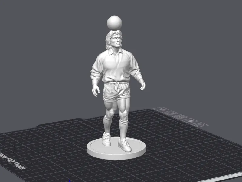 Statuetta di Maradona