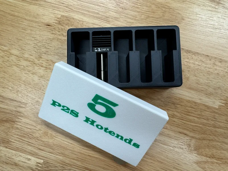 P2S Compact 5 Hotend Storage Case