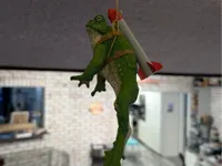 Crapaud fusée suspendu — photo 1