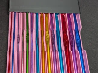 Crochet hook case