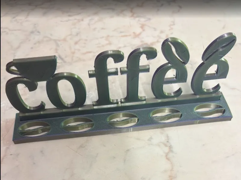 Coffee stand decoration
