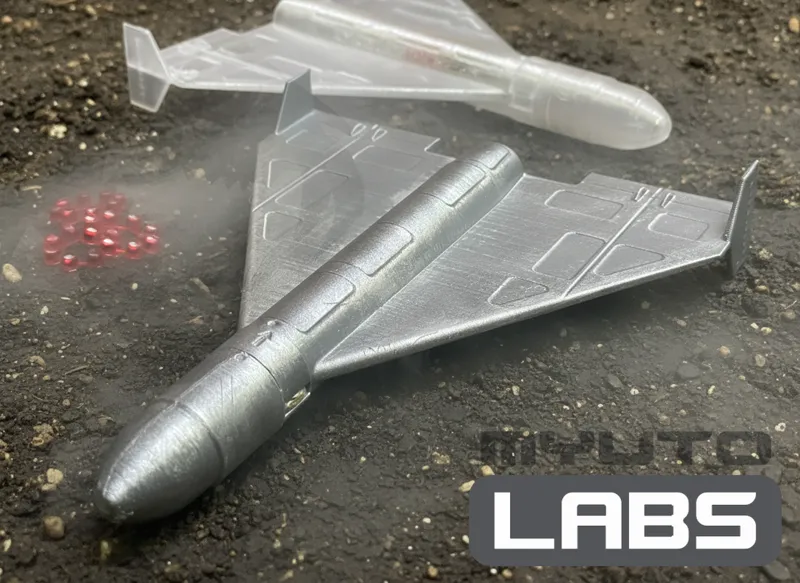 Whisper-2 — Reusable UAV, STL+STEP, FREE for edit