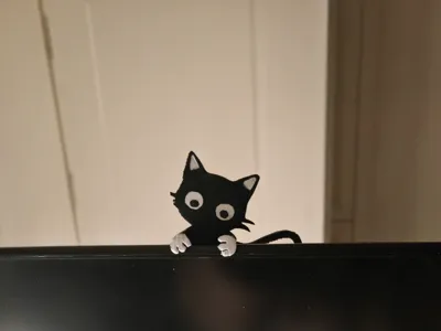 Monitor Kitten Ornament