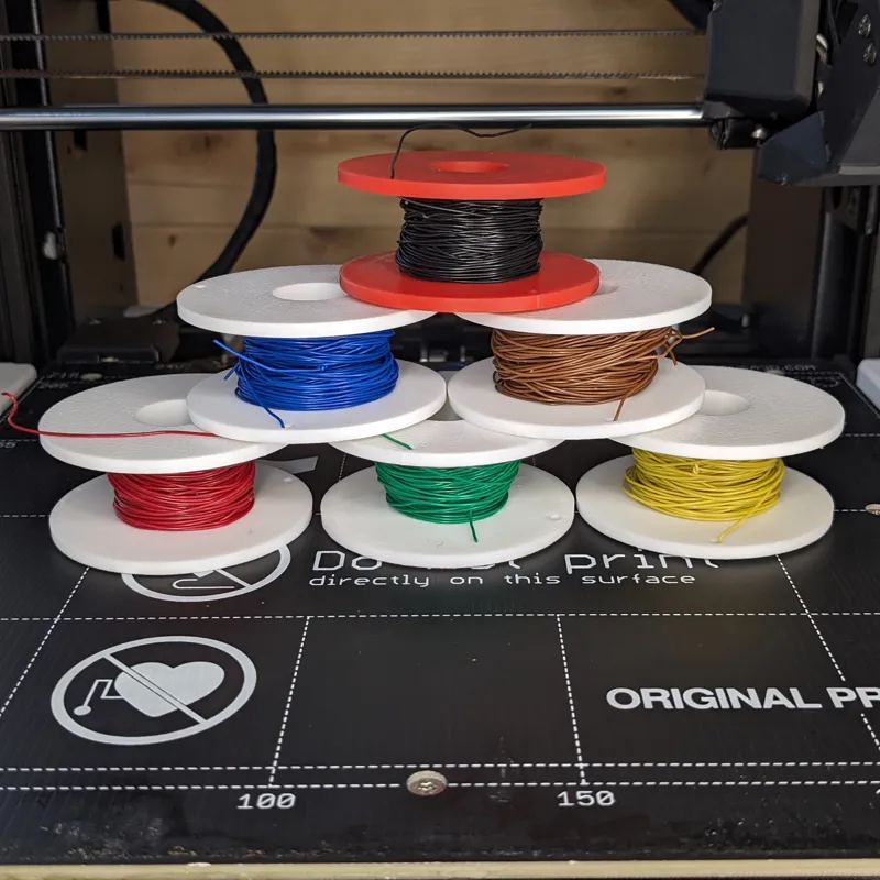 Mini 2 Part Threaded Wire Spool