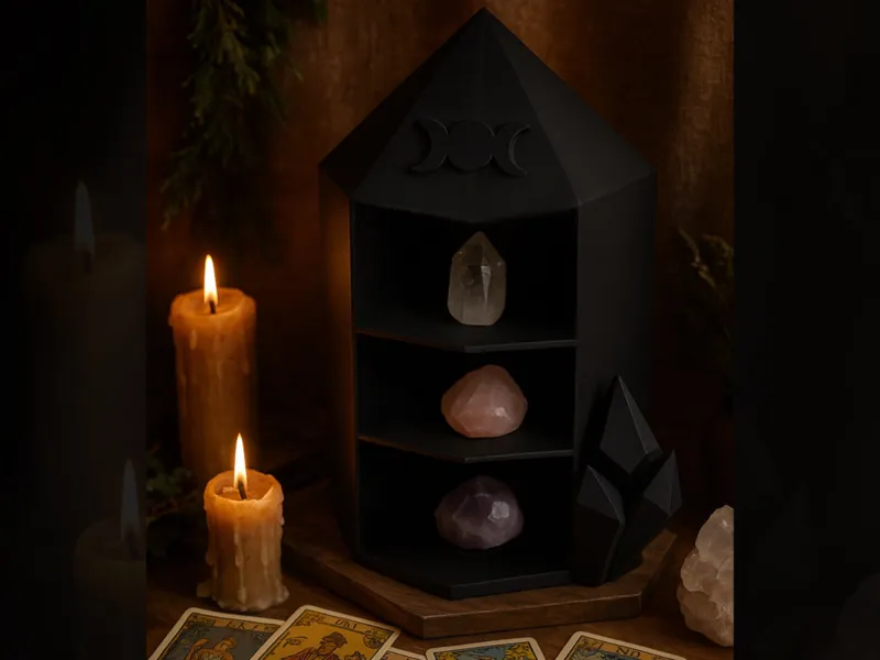 Crystal Tower Shelf