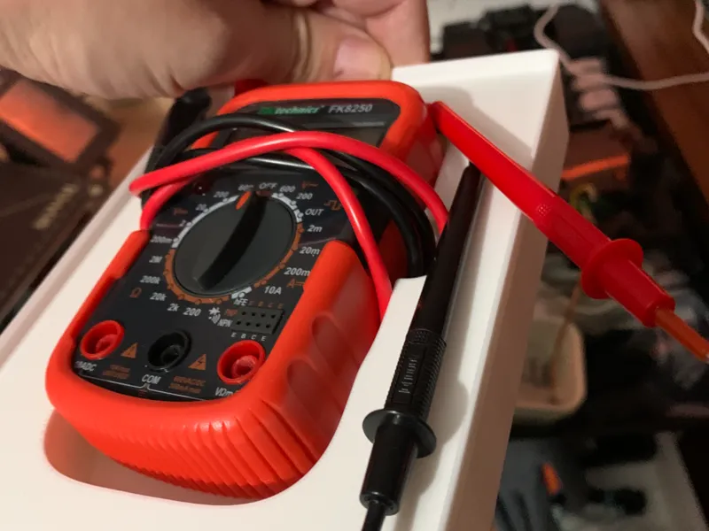 Gridfinity multimeter drawer Multimeter FK8250