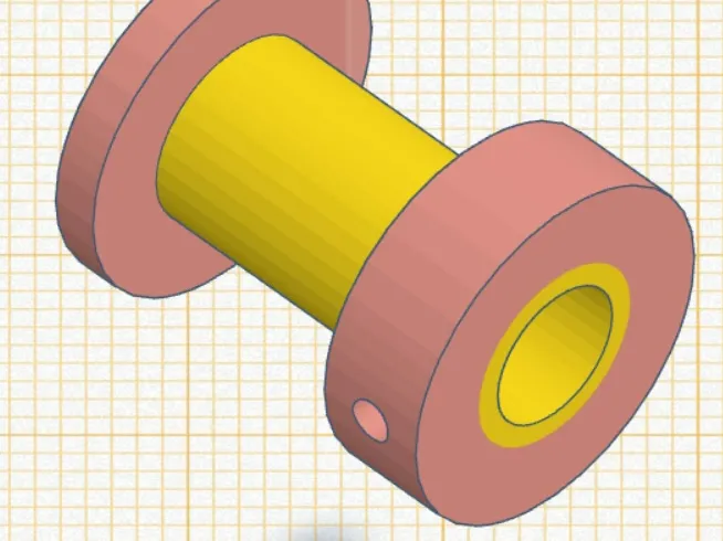 NEMA23 pulley for motor (6.37mm shaft)