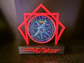 TooL Band Medallion display