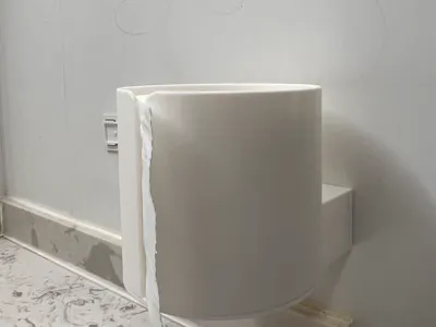 Toilet Paper Holder and Storage Bin