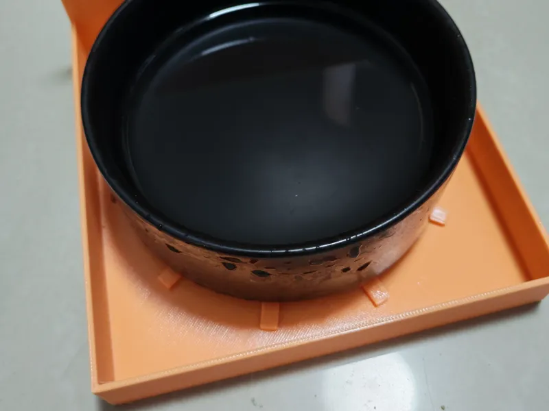 宠物水碗防溅水底托、托盘