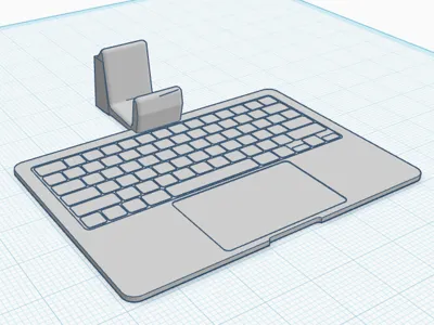 macbook styled stand for iPhone 12