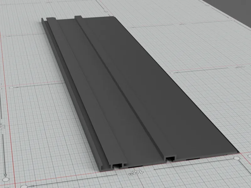 Reference model Ridgid Track Saw rail