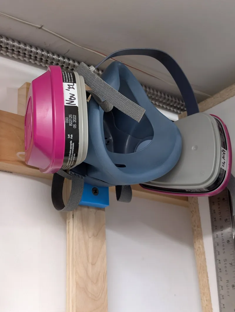 3M Respirator Wall Mount