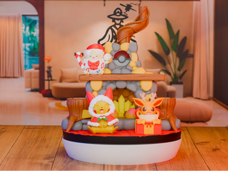 Navikanto Festivo II: Pikachu, Eevee y Togepi 