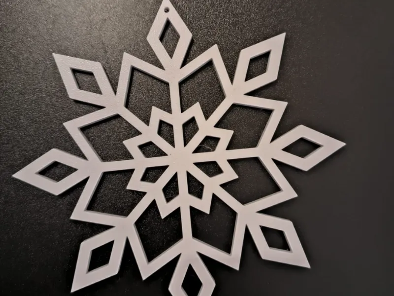 Filigree Crystal Snowflake