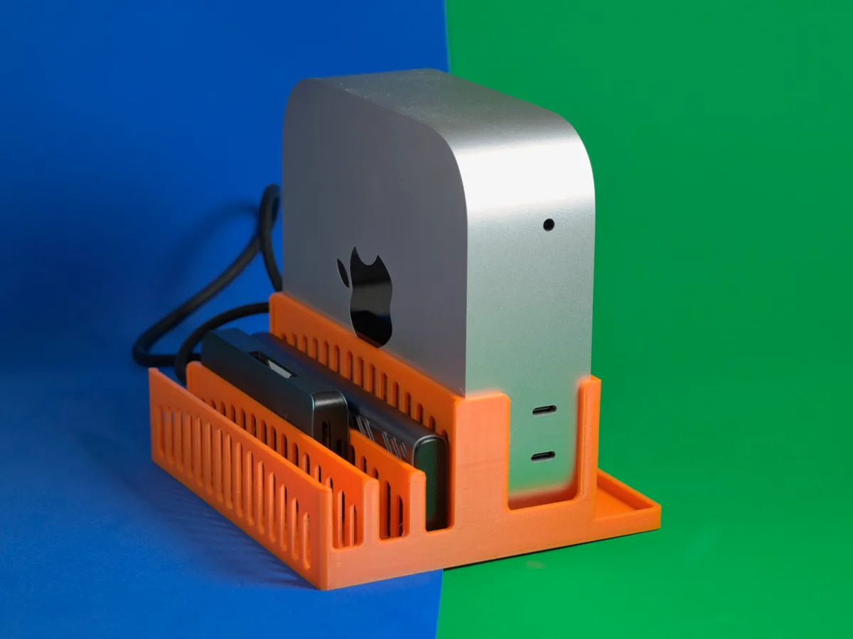 Mac Mini Stand - Free 3D Print Model - MakerWorld