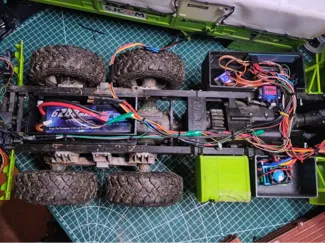 ML Model Tatra Dakar - Boxy pro elektroniku