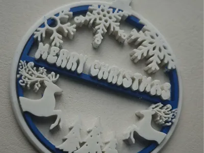 3D Christmas tree ornament