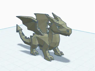Low-Poly Dragon