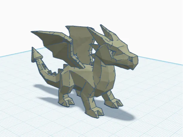Low-Poly Dragon