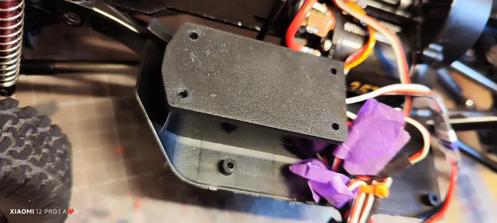 Austar Box Versions Austar / Axial SCX 10 Original Reciever Box Lid - Free 3D Print Model ...