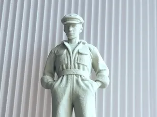 1/24 ジオラマ用人物モデル 整備士・作業員