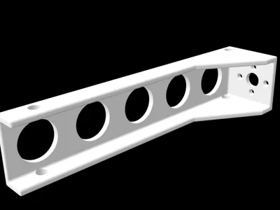 Paper Airplane Motor Mount
