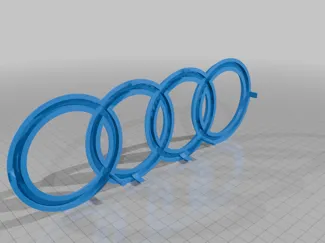 Audi Front Grille Emblems