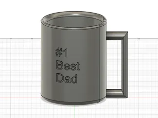 Mug for #1 Best Dad