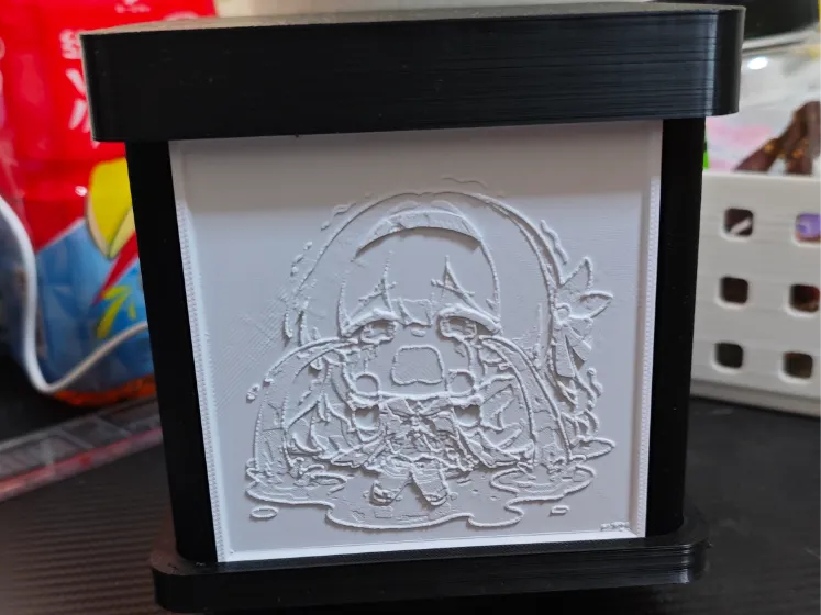 透光浮雕旋转展示台
