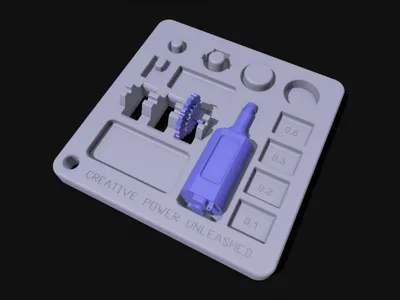 V2 Gearbox Maintenance Parts Plate