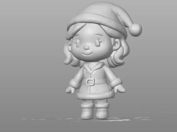 Santa Claus girl