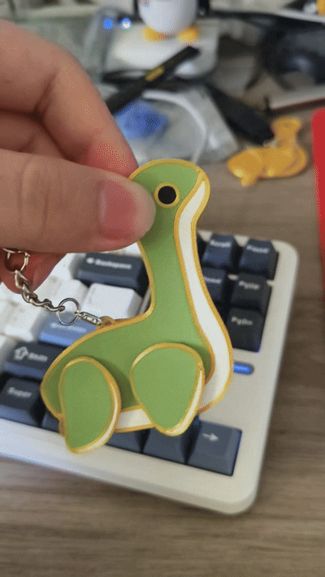 apex小水怪钥匙扣，脚可动，绿水怪，金水怪