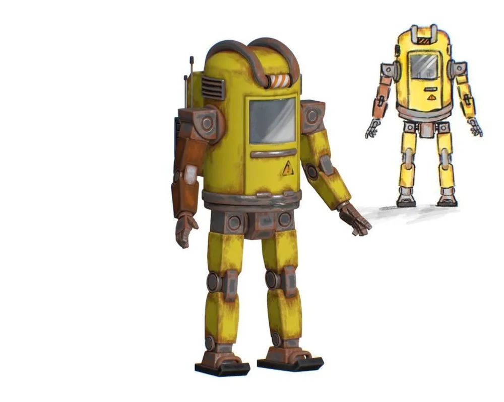Construction Mech - Automatron - Free 3D Print Model - MakerWorld