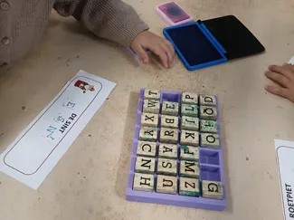 Letter doos (Letterstempels action)