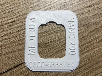 Medtrum Nano Plasterschablone