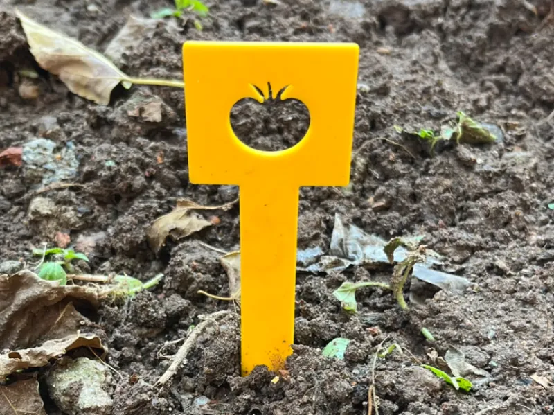 PLACAS DE IDENTIFICAÇÃO PARA HORTA