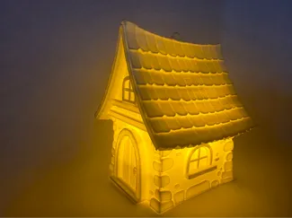 Haus für LED Teelicht