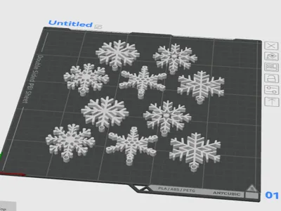 Snowflake hangers