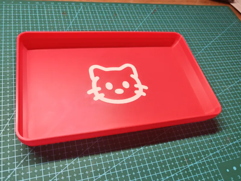 猫咪骨碟 杂物盘 收纳方盘