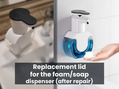 Lid for the foam/soap dispenser after repair