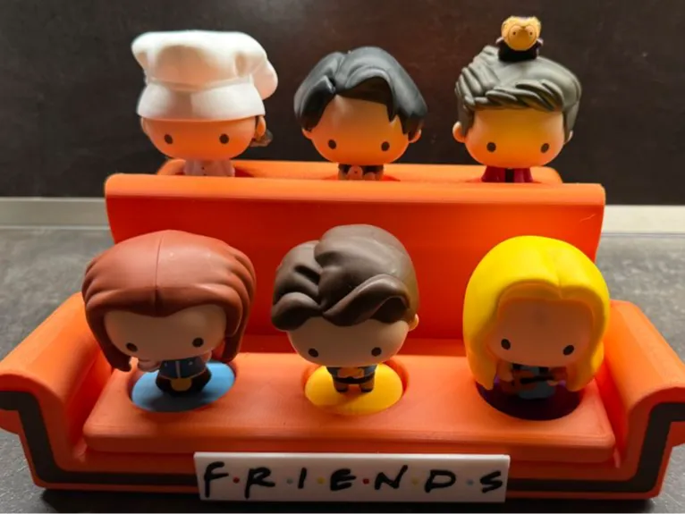 FRIENDS couch for McDonalds figures