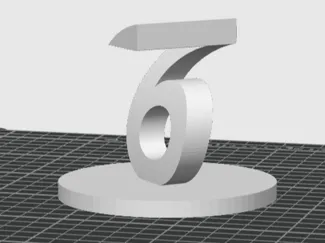 67 Dual View Illusion with round base