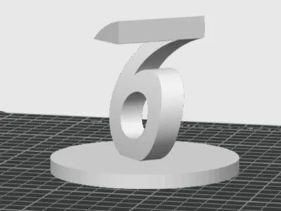 67 Dual View Illusion with round base