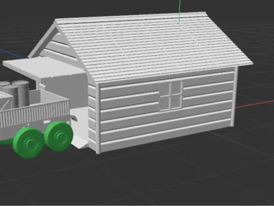 1:64 scale garage