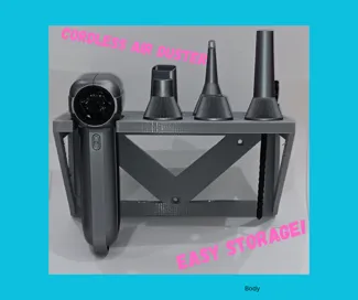 Cordless Air Duster Shelf