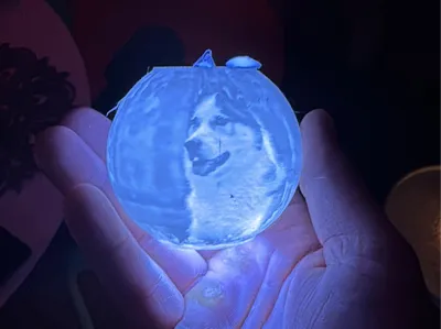personalized Christmas bauble