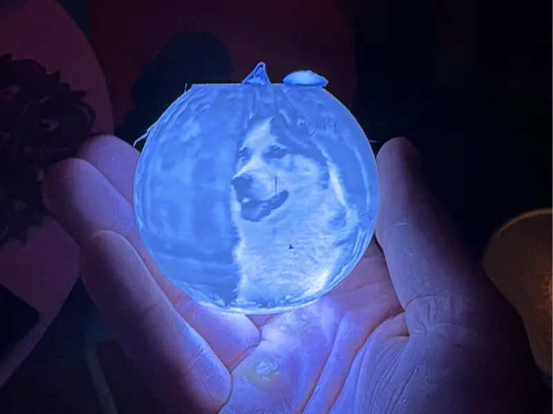 personalisierte weihnachtskugel
