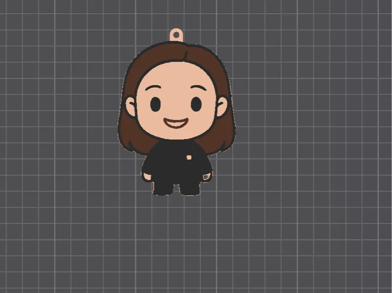 Sanna Marin Keychain Finland Prime Minister Women